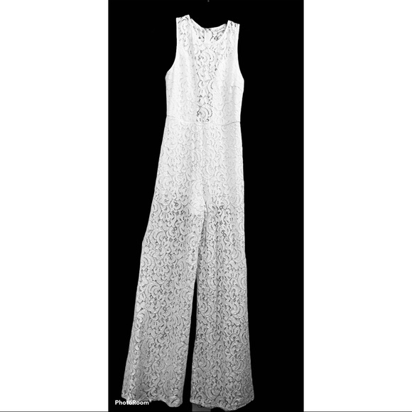 NWOT* WHYTE EYELASH - Starry Night Lace Jumpsuit - Picture 10 of 16